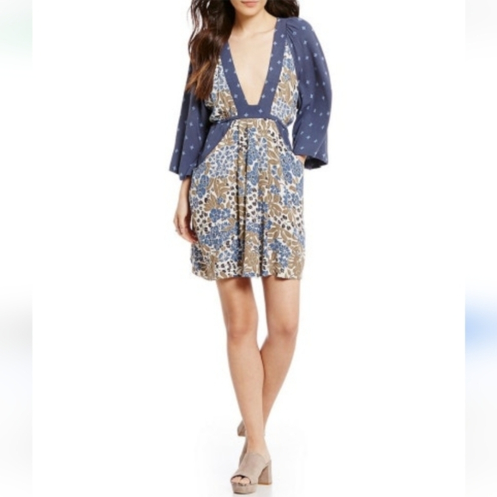 Free People Tallula Boho‎ dress,mini,S